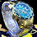 Relógio Masculino Invicta Pro Diver de Luxo Banhado a Ouro 18K em Aço Inoxidável À Prova D'água em Piscina com Caixa Velcro