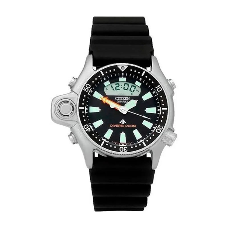 Relógio de Mergulho Profissional Aqualand JP2004 À Prova D'água 100% Funcional Display Enviado na Caixa Completo