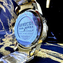 Relógio Masculino Invicta Pro Diver de Luxo Banhado a Ouro 18K em Aço Inoxidável À Prova D'água em Piscina com Caixa Velcro