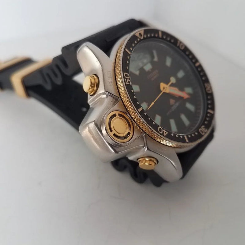 Relógio de Mergulho Profissional Aqualand JP2004 À Prova D'água 100% Funcional Display Enviado na Caixa Completo