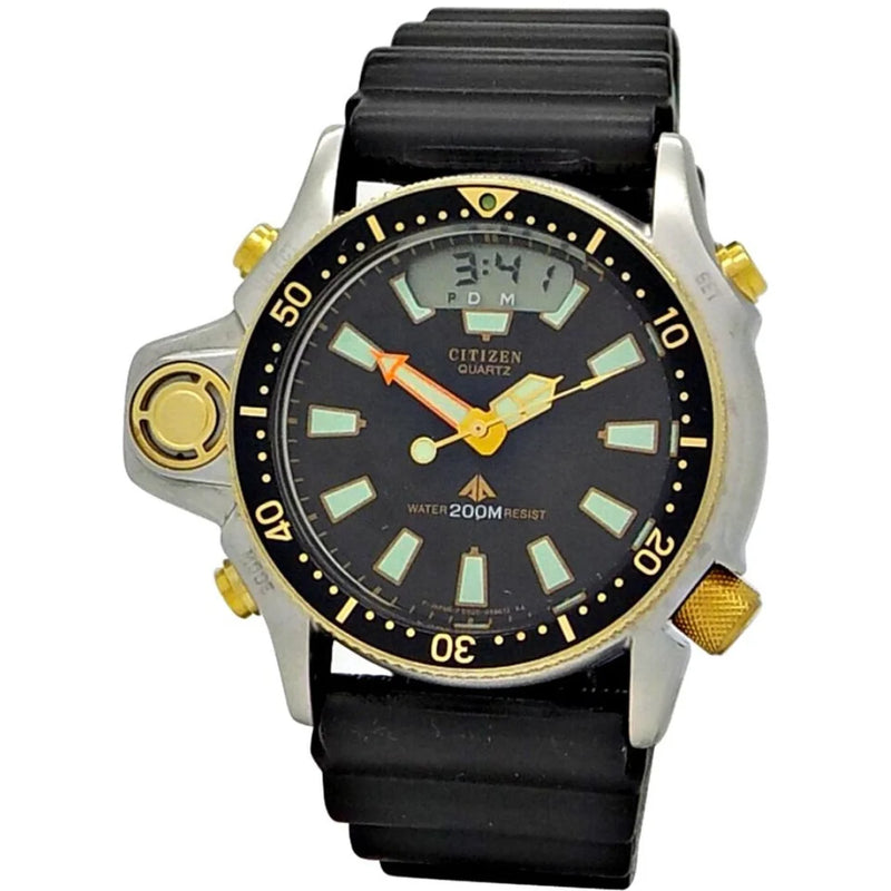 Relógio de Mergulho Profissional Aqualand JP2004 À Prova D'água 100% Funcional Display Enviado na Caixa Completo