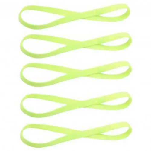 5 pçs cor doce feminino masculino yoga faixas de cabelo esportes bandana antiderrapante correndo elástico de borracha sweatband futebol acessórios para o cabelo