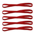 5 pçs cor doce feminino masculino yoga faixas de cabelo esportes bandana antiderrapante correndo elástico de borracha sweatband futebol acessórios para o cabelo