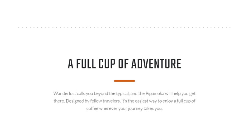 WACACO Pipamoka, cafeteira portátil combinada a vácuo multifuncional, caneca de viagem isolada, cafeteira movida a mão e pressão