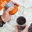 WACACO Pipamoka, cafeteira portátil combinada a vácuo multifuncional, caneca de viagem isolada, cafeteira movida a mão e pressão