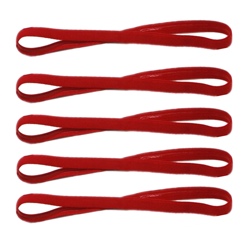 5 pçs cor doce feminino masculino yoga faixas de cabelo esportes bandana antiderrapante correndo elástico de borracha sweatband futebol acessórios para o cabelo