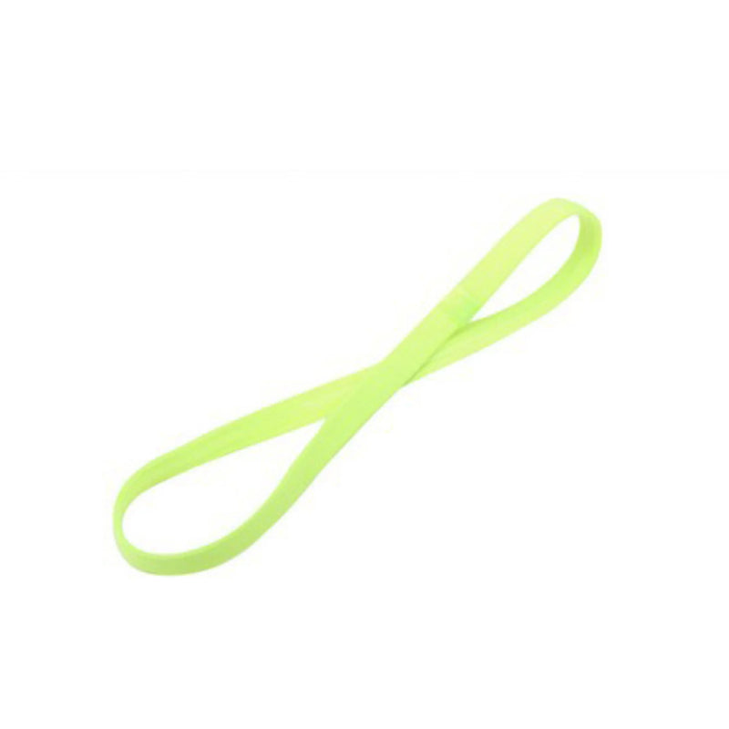 5 pçs cor doce feminino masculino yoga faixas de cabelo esportes bandana antiderrapante correndo elástico de borracha sweatband futebol acessórios para o cabelo