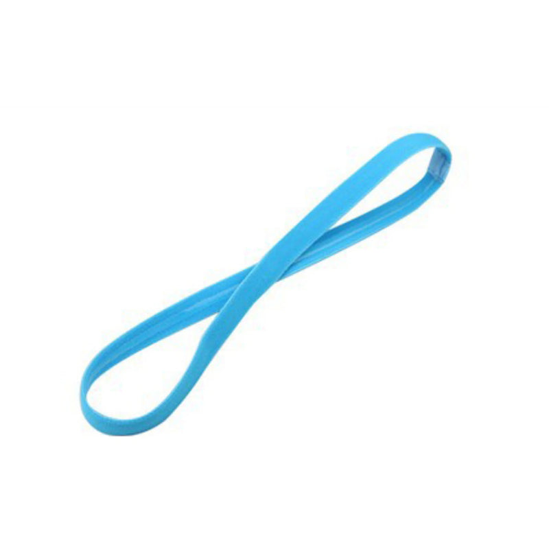 5 pçs cor doce feminino masculino yoga faixas de cabelo esportes bandana antiderrapante correndo elástico de borracha sweatband futebol acessórios para o cabelo