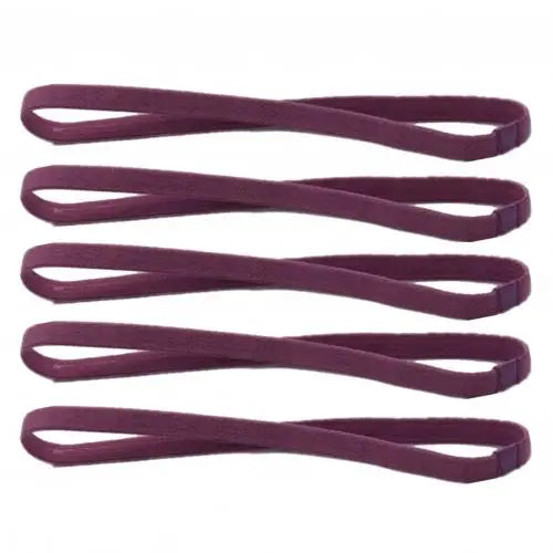 5 pçs cor doce feminino masculino yoga faixas de cabelo esportes bandana antiderrapante correndo elástico de borracha sweatband futebol acessórios para o cabelo