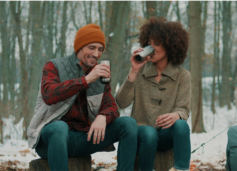 WACACO Pipamoka, cafeteira portátil combinada a vácuo multifuncional, caneca de viagem isolada, cafeteira movida a mão e pressão