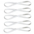 5 pçs cor doce feminino masculino yoga faixas de cabelo esportes bandana antiderrapante correndo elástico de borracha sweatband futebol acessórios para o cabelo