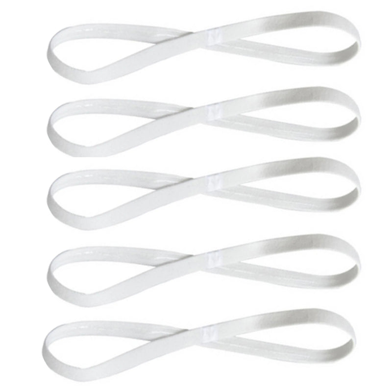 5 pçs cor doce feminino masculino yoga faixas de cabelo esportes bandana antiderrapante correndo elástico de borracha sweatband futebol acessórios para o cabelo