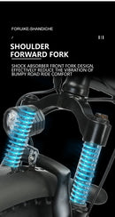 Electric Bicycle 20inch 36v48v Electric Mountain Bike Electric Fat Tire Bike Electric Folding Bike Dirt Bike Electric