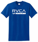 Americano retro nova camisa rvca logotipo camiseta masculina verão nova moda retro masculina e feminina topos