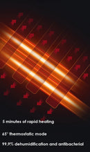 Aquecedor elétrico de toalhas 220V, roupas brancas, secador de toalhas, toalheiro, trilho de temperatura constante