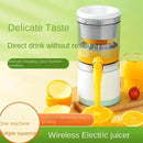 1pc espremedor elétrico suco de laranja usb recarregável cítrico limão espremedor sem fio liquidificador frutas automático espremedor fresco