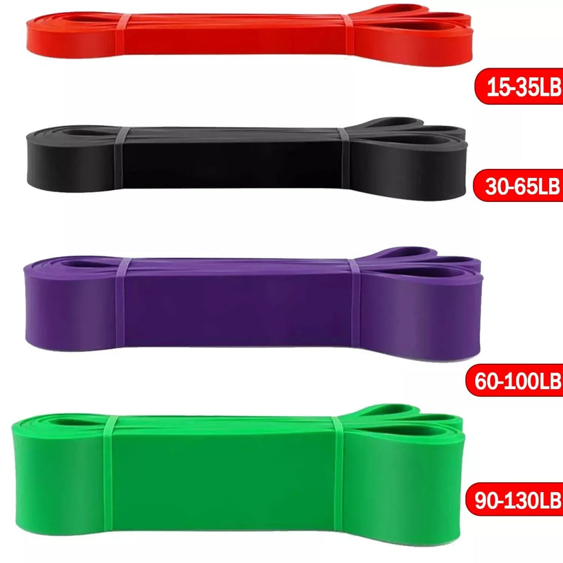 Faixa de resistência fitness, 5 ~ 120lbs, boxe, treinamento de agilidade, equipamento de ginástica, yoga, pilates, acessórios, faixa de borracha, academia em casa