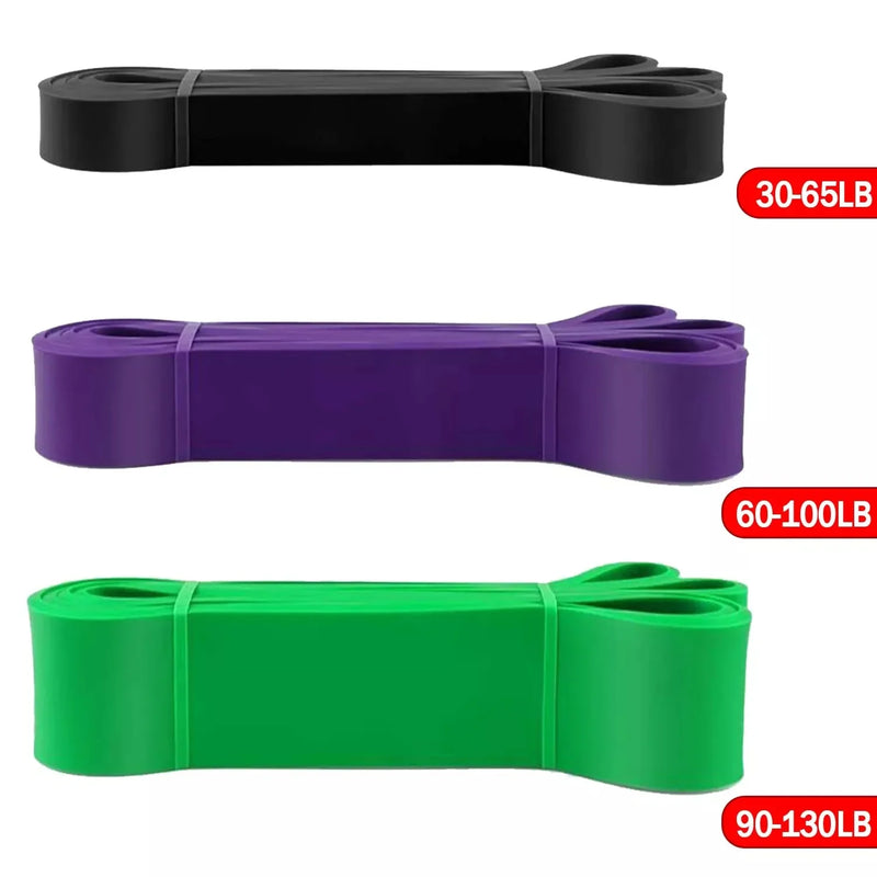 Faixa de resistência fitness, 5 ~ 120lbs, boxe, treinamento de agilidade, equipamento de ginástica, yoga, pilates, acessórios, faixa de borracha, academia em casa