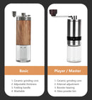 Conjunto De Café Acessórios De Café Moinho De Moinho De Moinho De Vidro Com Gotejador De Filtro Gooseneck Chaleira Especializada BaristaSet