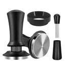 Tamper de café primavera espresso calcadeira 51mm 53mm 58mm calcadores de café e agitador de café calcadores de aço inoxidável acessórios de café