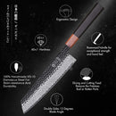 8.2 "japonês kiritsuke chef faca de aço damasco corte afiado carne vegetal cutelo vg10 mão forjada facas cozinha profissionais