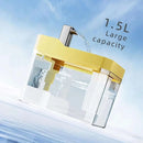 Dispensador de água automático para gatos, dispensador de fonte potável para circulação de água, tigela de água removível com filtro de bomba silencioso