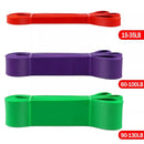 Faixa de resistência fitness, 5 ~ 120lbs, boxe, treinamento de agilidade, equipamento de ginástica, yoga, pilates, acessórios, faixa de borracha, academia em casa