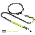 Trela retrátil para cães com corda de cintura ajustável, mão livre, corrida, ciclismo, cães grandes, elasticidade para animais de estimação, chumbo, suprimentos para animais de estimação