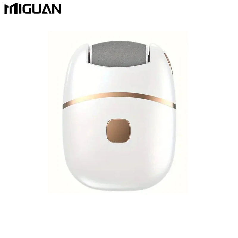 1pc moedor de pé elétrico, moedor de pé de polimento de couro grosso recarregável, moedor de pé