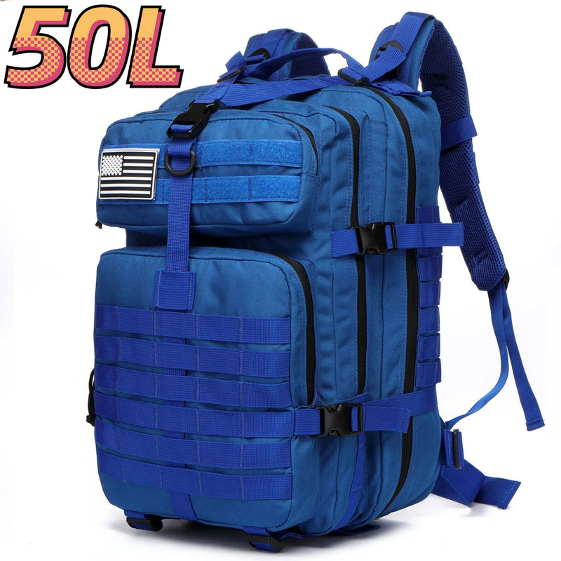 1000d náilon à prova dwaterproof água ao ar livre mochilas tático esportes acampamento caminhadas trekking pesca caça saco mochila 25l/50l