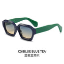 Moda quadrada óculos de sol nova mulher marca luxo pequeno retângulo óculos de sol feminino gradiente uv400 óculos de sol