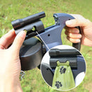 Trela retrátil automática para cães, 3m, com lanterna led, saco de resíduos, roleta, corda de tração dupla de 360 graus, suprimentos para animais de estimação