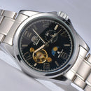 Orient relógios aaa relógio de alta qualidade novo topo relógio masculino luxo multi-função todo em aço automático mecânico tourbillon