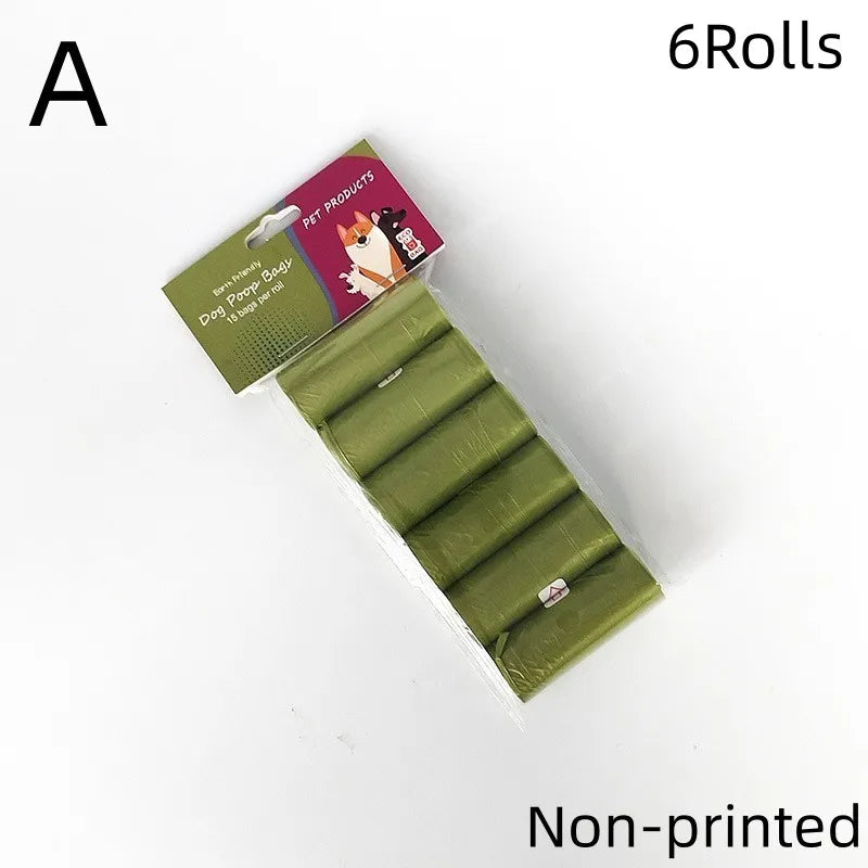 Saco de cocô de cachorro biodegradável saco de lixo para animais de estimação sacos de cocô de cachorro dispensador de saco de cocô de cachorro suprimentos de limpeza de cães produtos para cães presente