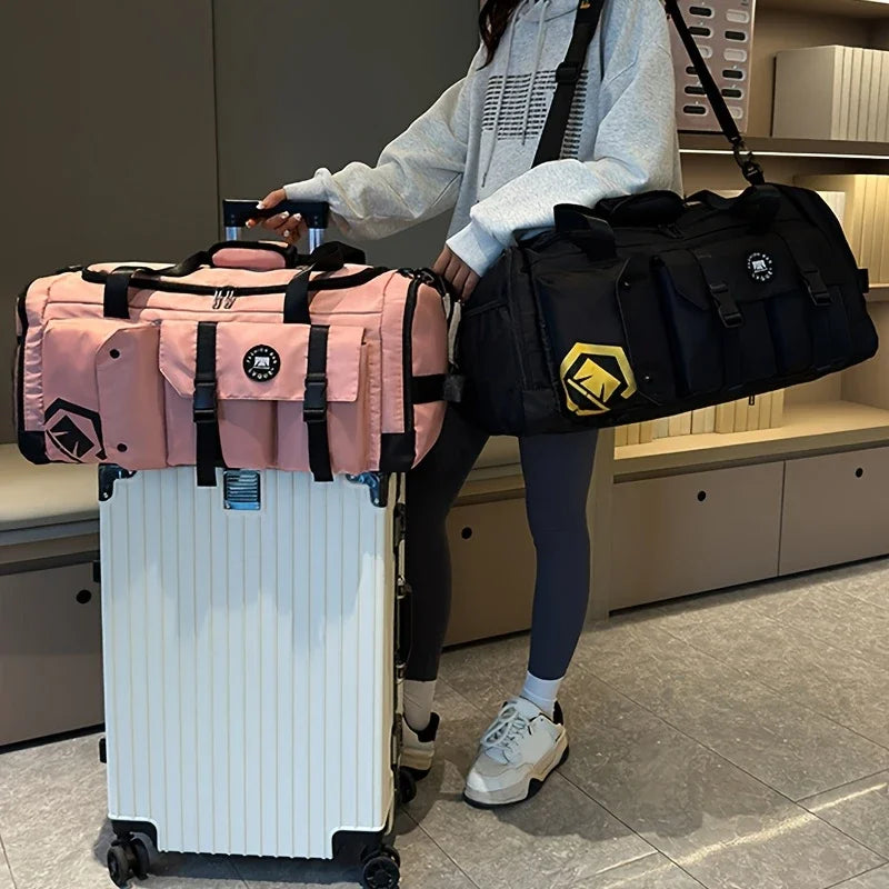 Mochila de ombro unissex para caminhadas, ciclismo, esportes ao ar livre, bolsa de viagem, homens, mulheres, acampamento, escalada, montanhismo