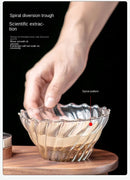 Conjunto de acessórios de café de viagem, moedor manual, suporte de armazenamento portátil, para acampamento ao ar livre, conjunto completo de presente, 6 peças