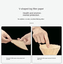 Conjunto de acessórios de café de viagem, moedor manual, suporte de armazenamento portátil, para acampamento ao ar livre, conjunto completo de presente, 6 peças