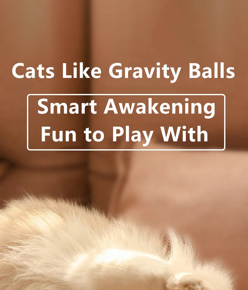 Gato bola interativa inteligente gato brinquedos interior automático rolamento bola mágica eletrônico interativo gato brinquedo gato jogo acessórios