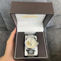 Orient Watch Remodelado de segunda mão japonês totalmente automático relógio mecânico escavado relógio masculino de negócios