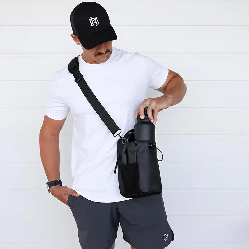 bag de academia magnético grande capacidade bag de transporte magnético com bolso do telefone portátil ginásio garrafa de água bolsa acessórios de ginásio organizador