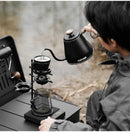 Gotejador de meteorito MHW-3BOMBER, gotejador de alumínio para cafeteira, para 1-2 copos, capa de couro, papel de filtro de bolo