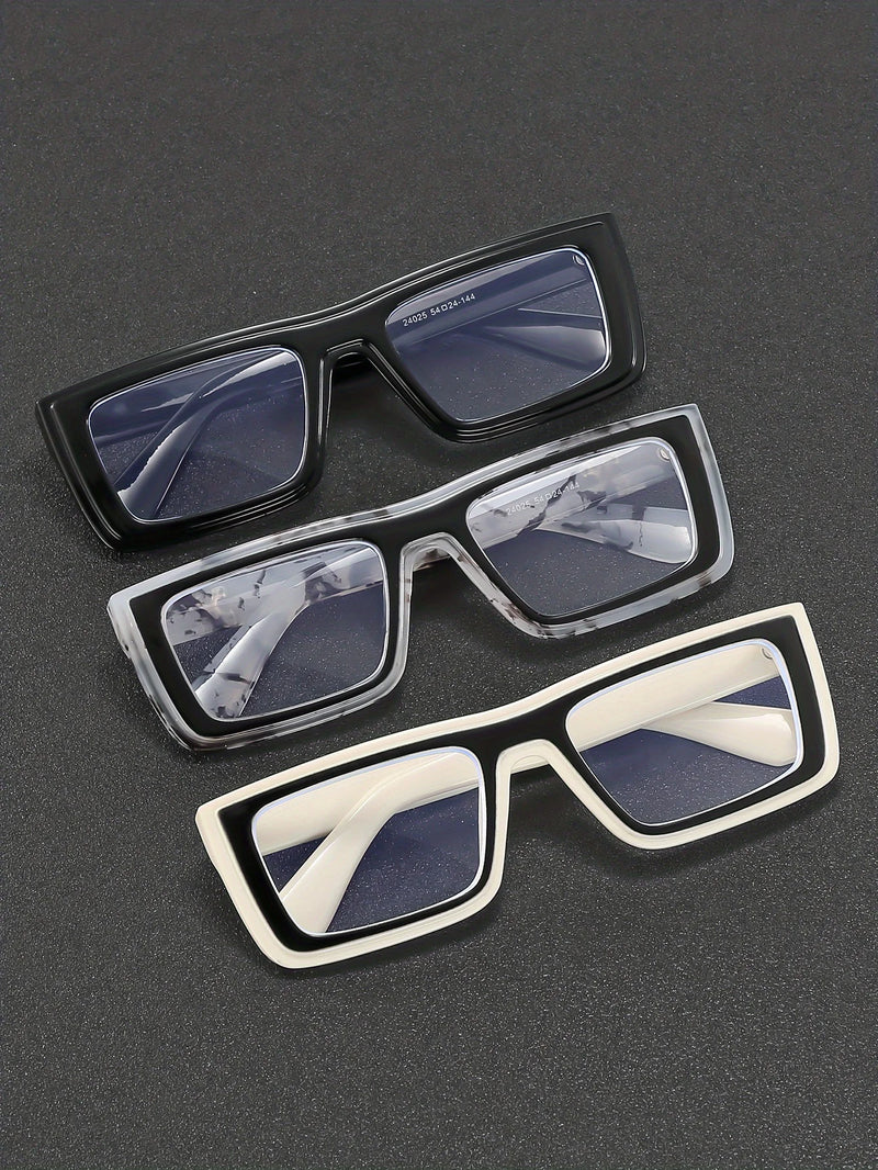 Óculos leves de luz plana estilo retrô de armação pequena, óculos anti-luz azul clássicos e versáteis para homens e mulheres