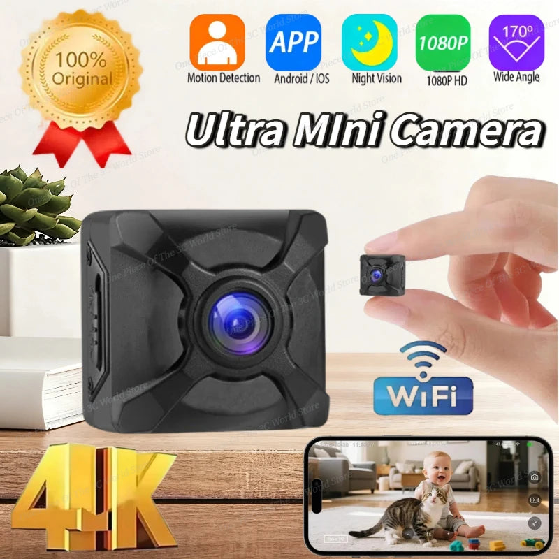 Nova x5 4k hd wifi câmera de segurança sem fio ao ar livre indoor visão noturna sem necessidade energia cartão sd detecção movimento armazenamento nuvem gratuito