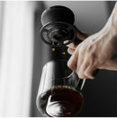 Gotejador de meteorito MHW-3BOMBER, gotejador de alumínio para cafeteira, para 1-2 copos, capa de couro, papel de filtro de bolo