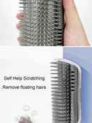 Item mais vendido massageador para gatos pp material animais de estimação bens escova remover pente de cabelo aliciamento mesa cães cuidados reais