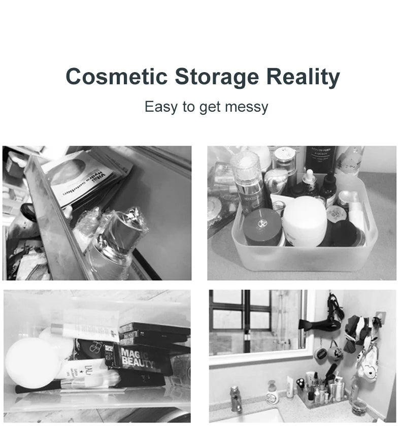 Mini geladeira de maquiagem 4l com espelho de luz led, geladeira portátil de armazenamento de cosméticos, refrigerador fresco para casa, carro, uso duplo