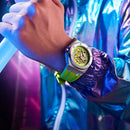 Onola relógio de pulso masculino esportivo de luxo, à prova d'água, automático, mecânico