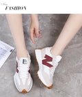 Novo estilo zugu sapatos femininosinspopular pai de sola grossa tênis2025 verão respirável temporada confortável tênis