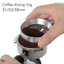 Tamper de café primavera espresso calcadeira 51mm 53mm 58mm calcadores de café e agitador de café calcadores de aço inoxidável acessórios de café