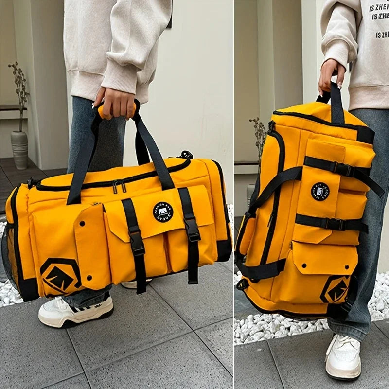 Mochila de ombro unissex para caminhadas, ciclismo, esportes ao ar livre, bolsa de viagem, homens, mulheres, acampamento, escalada, montanhismo